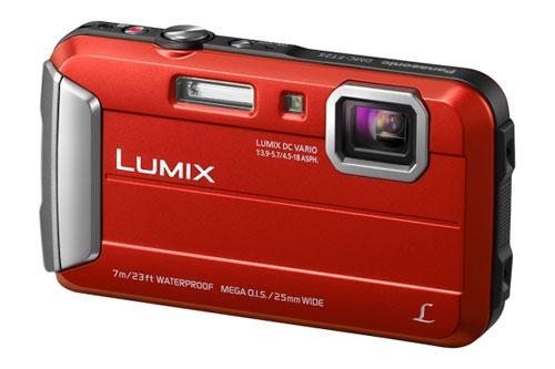 Panasonic Lumix Dmc-Ft25 Ef-R Rouge (Etanche -7 M)